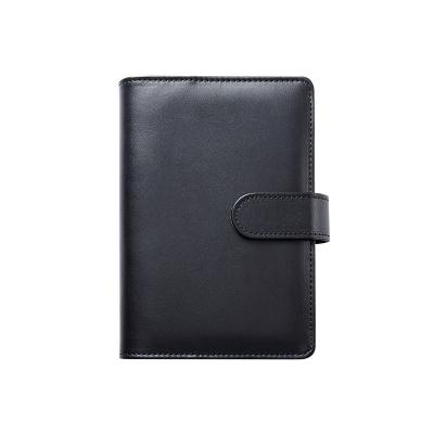 China Great Gift Budget Planner Notebook Expense Tracker Bill Organizer A5 A6 PU Leather Cover for sale