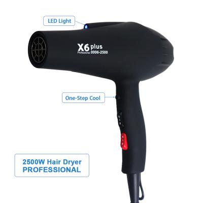 China Other Custom X6 High Power 2500W Blow Professional Electric Salon Hair Dryer Secador de pelo for sale