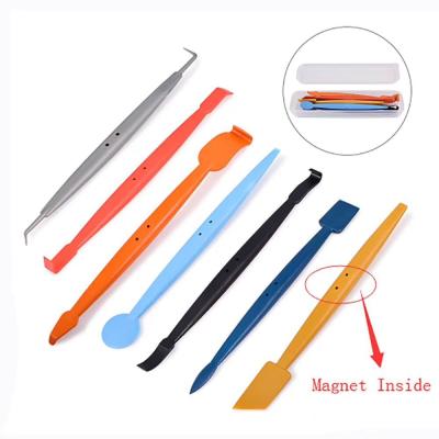 China 7pcs Car Window Magnet Squeegee Vehicle Vinyl Wraps in Vinyl Wrap Tool Kit for Window Tint Kit for sale