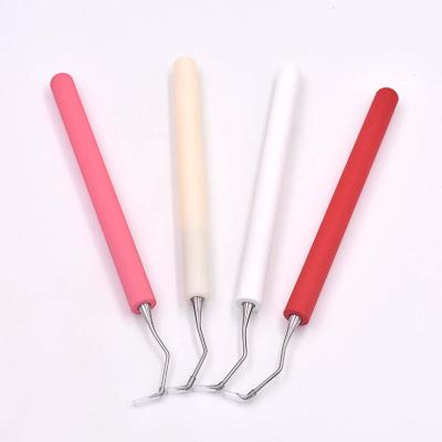 China Vinyl Weeding Tool Vinyl Weeding Hook Tool with Rubber Handle Craft Tools Open Vinyl and Paper Weeding Tool for sale