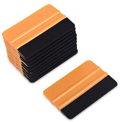 China Viable Premium Scratch Proof Decal Vinyl Wrap Squeegee DIY Tools Felt Car Wrapping Tool Kits for sale