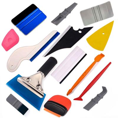 China Window Tint Window Tint Film Installation Tool Kit Vinyl Wrapping Tools Car Vehicle Window Squeegee Set Kit for sale