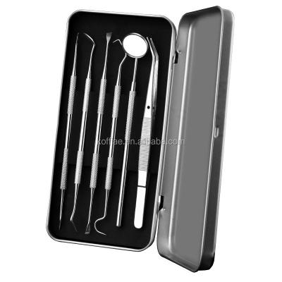 China Oral Care Kit Stainless Steel Dental Hygiene Kit Dental Care Dental Selection Set for sale