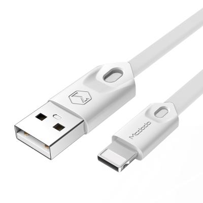 China For iphone promotion! 2.4A Fast Charging USB 8 Pin Cable 3ft 1 Meter USB A Strip To Light ning Cable For iPhone for sale