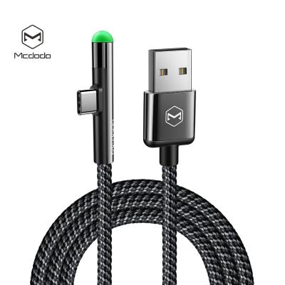 China No.1 Green Color LED Light Led Light USB-c Cable 2M Usb Fast Charging C Cable for sale