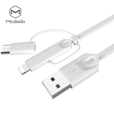 China For iPhone / Android / OEM Mcdodo Band Type C Made 3 in 1 usb cable protector for iphone, Android and Type C for sale