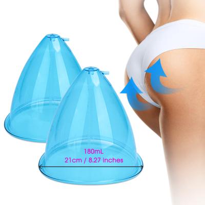 China Hot Buttocks XL 180ml Vacuum Therapy Butt Lift Machine Breast Massage Vacuum Cups Suction Cups 37*37*33cm for sale