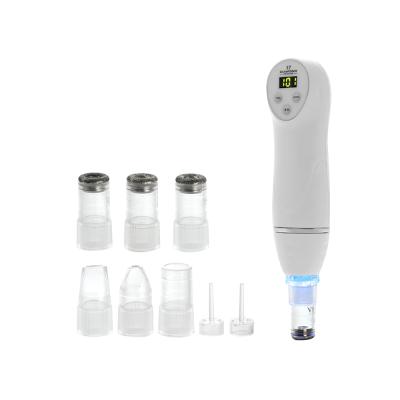 China Black Head Portable Diamond Pore Remover Vacuum Facial Blackhead Remover Refillable for sale