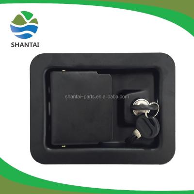 China Generator set canopy black color lock for diesel generator enclosure soundproof door lock for sale