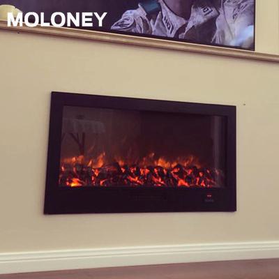 China Moloney Lightweight Wholesale Fireplace Effect Flame Decorative Led Electric Fireplace Without Heat for sale