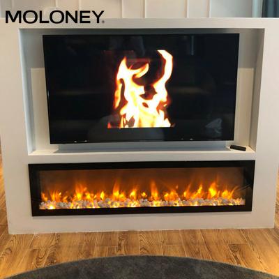 China RV LED Color Flame Lights Electric Fireplace Decorative Fireplace Surround Fireplace Heater for sale