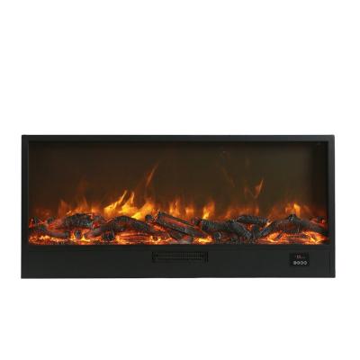 China Real Log Flame Moloney Effect Customized Wall Hanging Indoor Used Electric Flat Panel Fireplace for sale