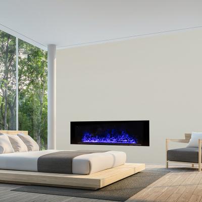 China Modern 2200mm Customized Classic Large Size Antique Home Decorative 3d Water Fireplace With Fake Fire for sale