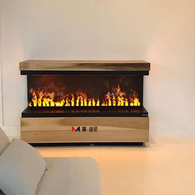 China Modern 3D Steam Steamer Fireplace 2021 New Design Water Fireplace With Multicolor For Decoration for sale