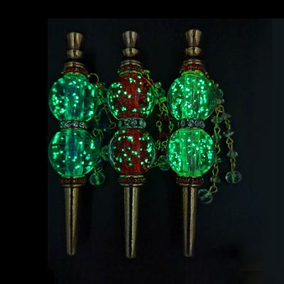 China 2020 Long Lasting Glow In The Dark Shisha Hookah Pipes Smoking Accessories Holders for sale