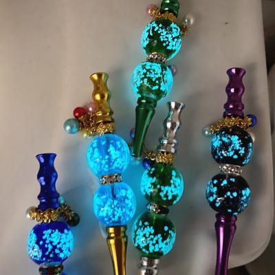 China New Arrival Long Lasting Glow In The Dark Holders Shisha Hookah Pipes Smoking Accessories for sale