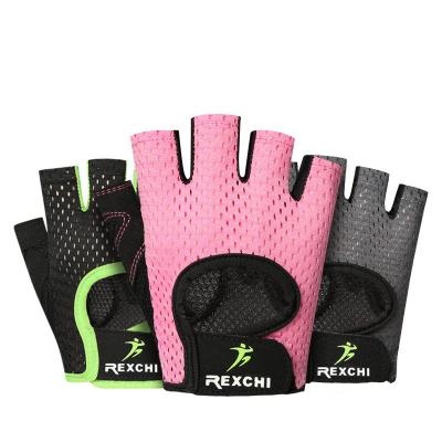 China Gym Workout Fitness Unisex Breathable Wear Resistant Gloves for sale