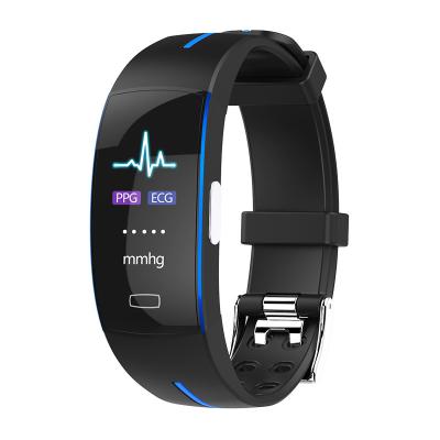 China Smart Band IP67 Class Waterproof Medical Accuracy PPG + ECG SOP2 Body Temperature Measurements Wristband With SDK for sale