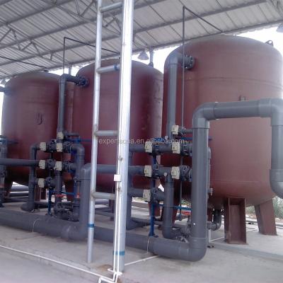 China Mechanical Hotels Sand Filter Equipment For Suspended Solid Removal for sale