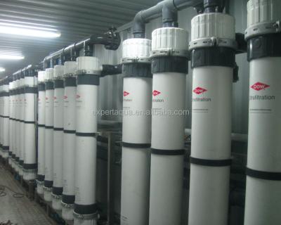 China Gray Water Recycling 60T/H UF Ultrafiltration Membrane System For Seawater RO Pretreatment for sale