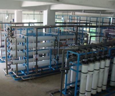 China Gray Water Recycling Large Scale Industrial UF Ultrafiltration Membrane +RO System For Gray Water Recycling for sale