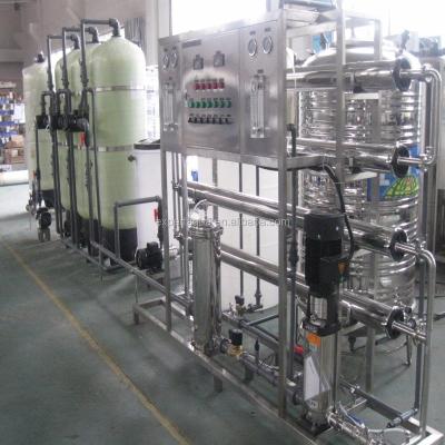 China Hotels Factory Price 2000L/H Borehole Salt Water Treatment System for sale