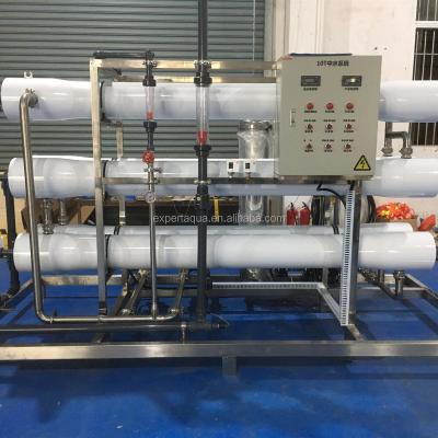 China Hotels Reverse Osmosis System for Water Treatment Plant for sale