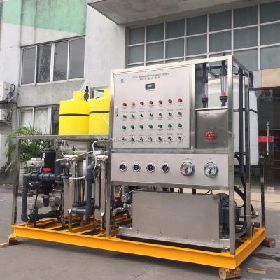 China Hotels Ocean Drinking Water Purification Plant Cost for sale