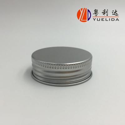 China Non Spill 43MM Screw Aluminum Cover With Gold for sale