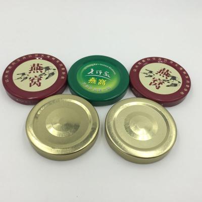 China Non Flip 58# Twist Off Metal Hook Caps Capsule Ketchup Jar Pickles Jar 38# 43# 48# 53# 58# 63# 70# 82# for sale