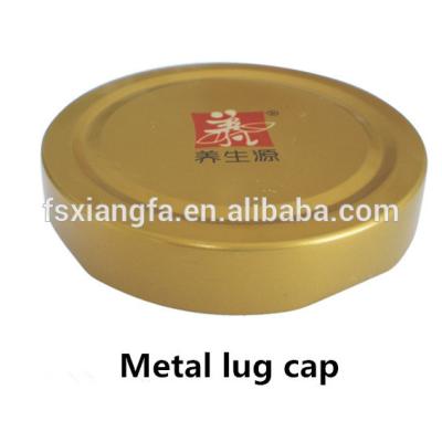 China Non Spill Food Safe Metal Twist Off Hook Cap for sale