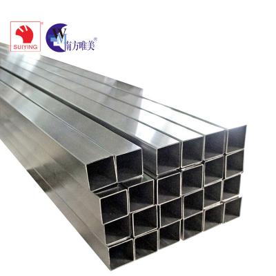 China Decoration Etc Stainless Steel Square Tubes 201 Industry ASTM A554 for sale