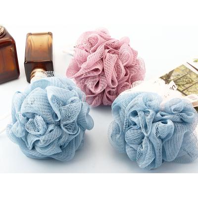 China EXFOLIATE high quality Exfoliating Bath Schaum O Banho de Bath Ball de bola del bano le de La de la net de loofah shampoo hot sale for sale