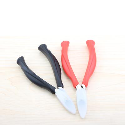 China High Quality Professional Stainless Steel ABS Handle Cuticle Nail Nippers Toe Nail Clippers Ingrow Finger Cutter for sale