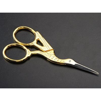 China Factory Wholesale Stainless Steel Embroidery Sewing Scissors CiseauxDe Schere f Tesoura Tijera Skull Shape Durable Cuticle Scissors for sale