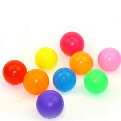 China Durable Made in China BPA Color Cheap Bath Toy Ball Plastic Soft Children Anti-flexible Ocean Ball for sale