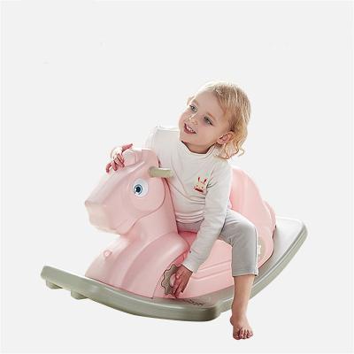 China Safe factory direct sale indoor and outdoor children's thickened baby rocking horse for sale