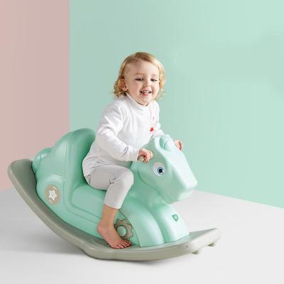 China Safe Toddler Rocking Chair Plastic Animal Kids Ride on Balance Toy Rocking Horse for Kindergarten for sale