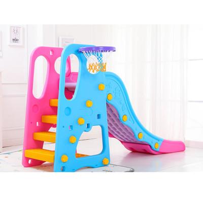 China Kingdergarden Multifunctional Kids Toys Baby Playground Set Indoor Plastic Slide for sale