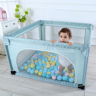 China Easy Assembly Made in China Updated Safety Oriented Plastic Collapsible Playpen Panels Foldable Kids Safety Activity Center for 6 Months Baby for sale