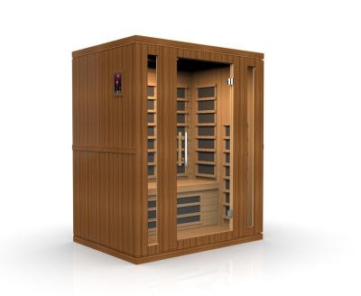 China Computer Control Panel Modern Comfortable High Quality Excellent Home Body Relax Wooden Sauna Sauna for sale