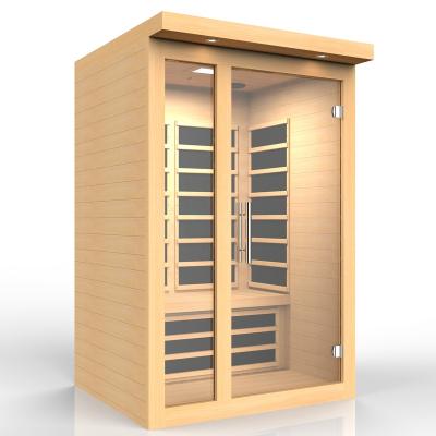 China Computer Control Panel Shopkeeper Recommend Portable 1-2 Person Steam Sauna Room For Indoor for sale