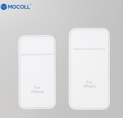 China MOCOLL Crystal Clear Full Transparent Tempered Bubble Free Glass Screen Protector For iPhone 13 New 2021 Series for sale