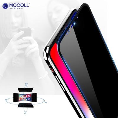 China Preventing Myopia Mocoll Brand Full Coverage Privacy Tempered Glass Screen Protector For New Iphone Xs and Iphone11series for sale