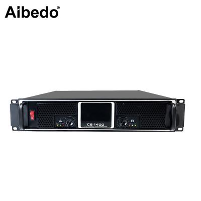 China Professional High Power 4 Channel 1000w 2000w 1u Digital Audio Video Power Amplifiers Class D Power Amp GAP-S1400 for sale