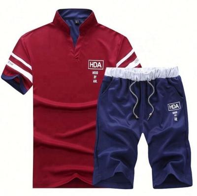 China Breathable Men Sporting Suit Sports Wear Two Piece Sets for sale