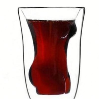 China Creative Reusable New Style Double Layer Beer Mug for sale