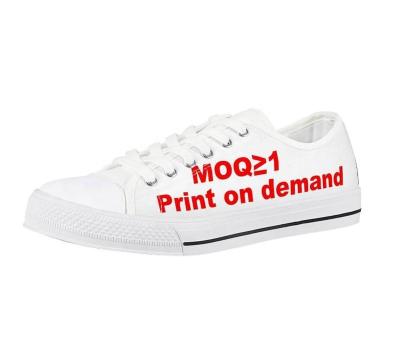 China Fashion Trend Men's Custom Sneakers Lover Youth Canvas Shoes for sale