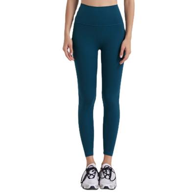 China Breathable 2022 Hot Sale Compression Yoga High Waist Pants Workout Fitness Tight Leggings For Women for sale