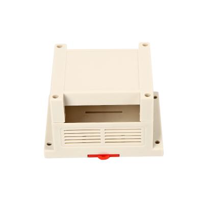 China Fencing With OEM Service Manufacturer Custom Made ABS Electronic Wall Din Rail Box Enclosures Plastic Casing for sale